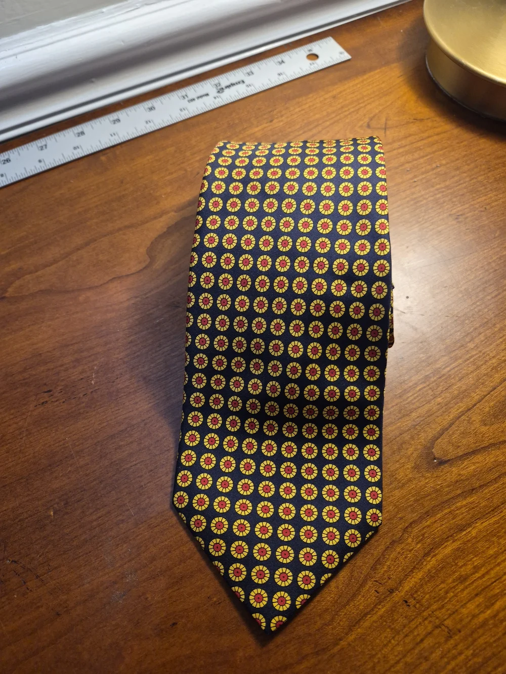 Exclusively Made For The Robert Bosch Co. Navy,Gold & Red